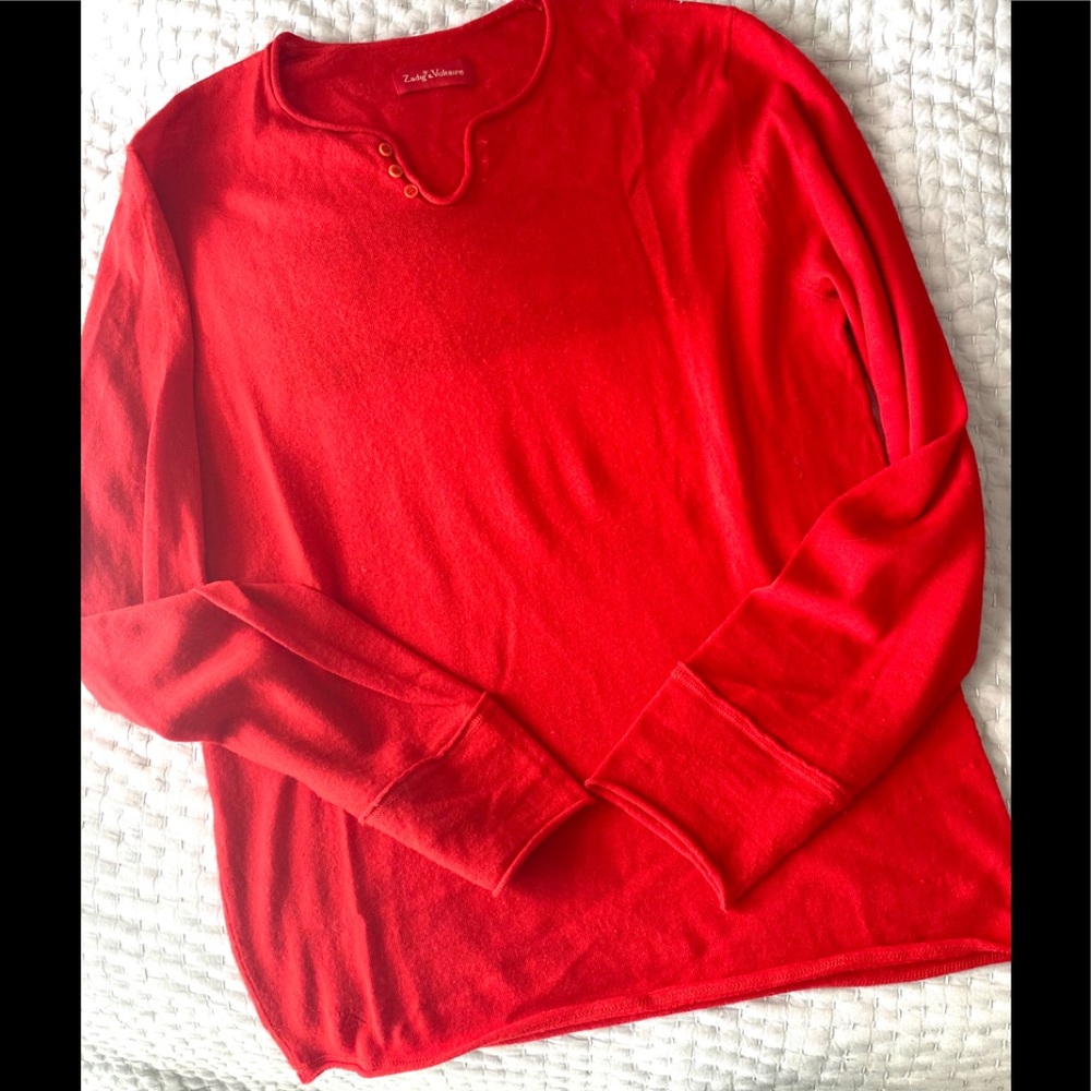 Beautiful red Zadid & Voltaire sweater